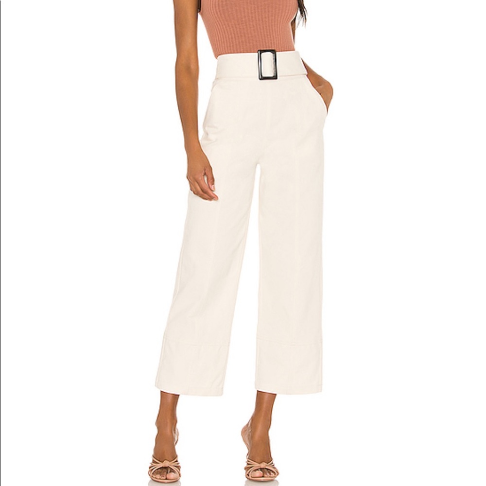 NEW Tularosa revolve Isobel pants cream ivory XXS